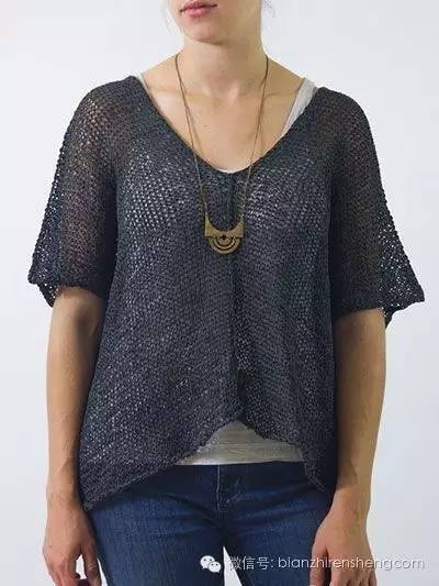 从上往下织的夏款编织教程合集,最新款最流行的镂空花样编织教程