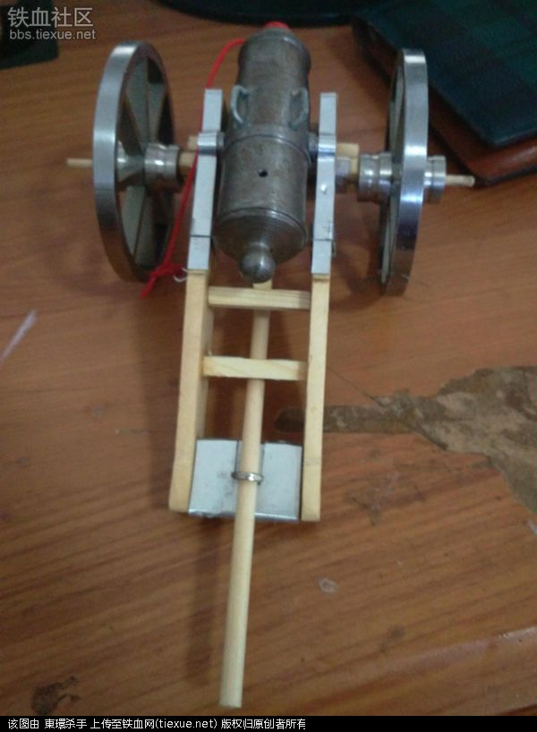 自制古代武器模型,火炮模型设计