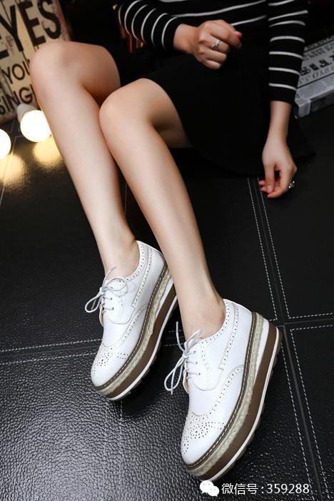 欧美风复古单鞋,欧美复古真皮单鞋图片
