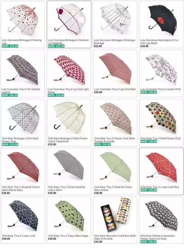 夏天最合适的雨伞 (教你如何挑选小众又高级的雨伞)