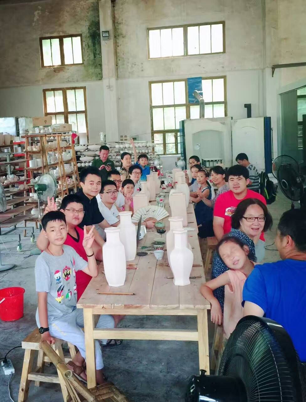 游学第三天——我们让书画飞上青花