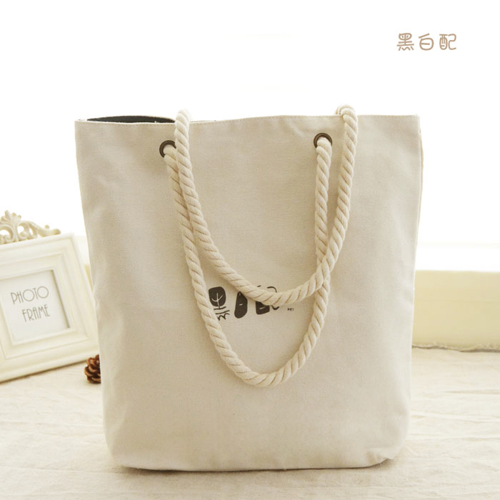 有哪些大牌又实用的帆布包,ins恶搞文艺透明帆布包