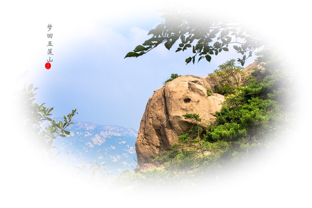 五莲松月湖风景图,美图欣赏旭日东升