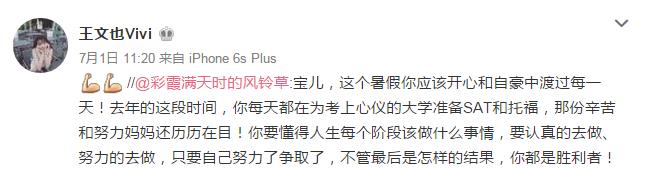 王中磊女儿现在怎么样,华谊兄弟王中磊女儿