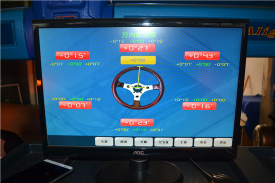 四轮定位是不是没有一个标准参数,四轮定位哪里有问题一目了然