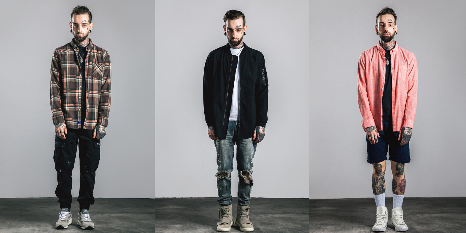 潮流风向标-----街头潮人型录示范！