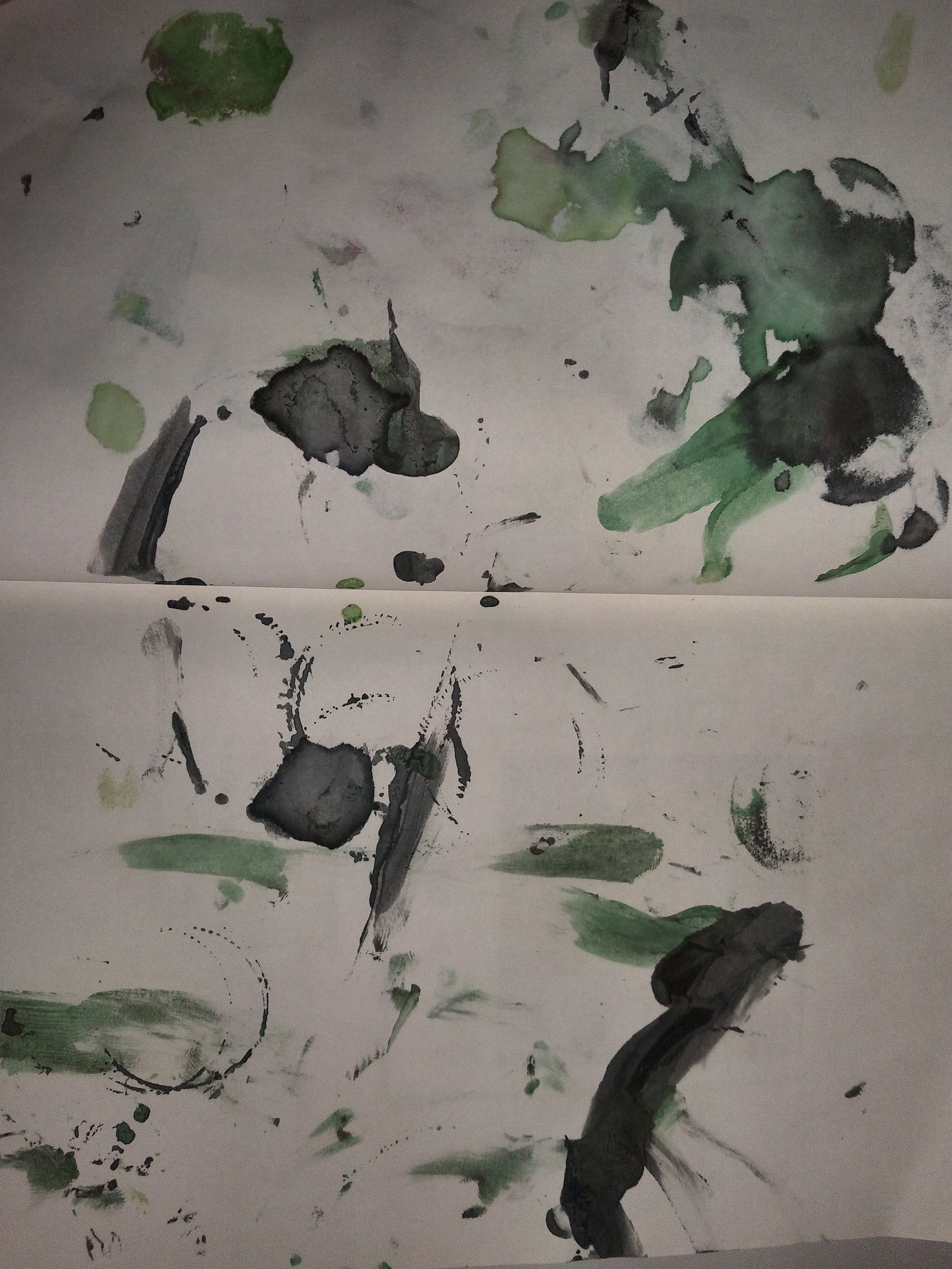 十个半月宝宝第一幅绘画作品,儿童从易到难的绘画作品