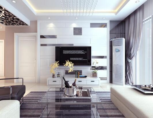 苹果装饰实景案例合肥国贸天琴的现代简约装修风格