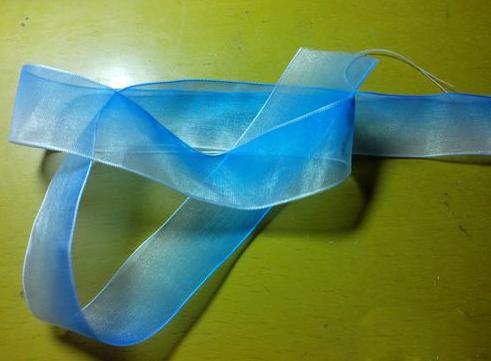 丝带蝴蝶结发卡视频教程,蝴蝶结发卡透明丝带手工制作