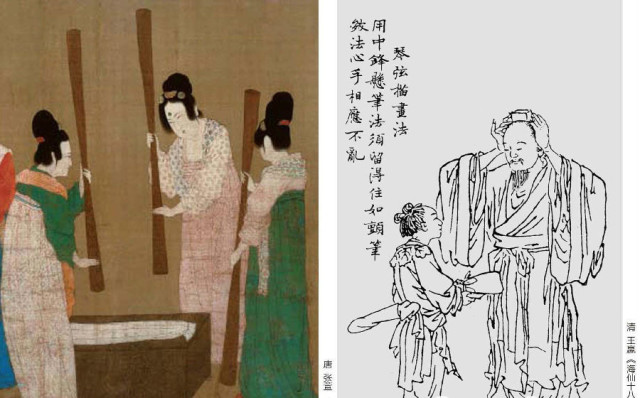 中国画线条的魅力十八描技法,中国画线描技法十八描