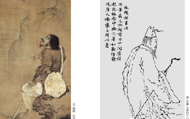 中国画线条的魅力十八描技法,中国画线描技法十八描