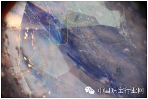 宝石蓝气泡鉴定方法,合成星光蓝宝石鉴定