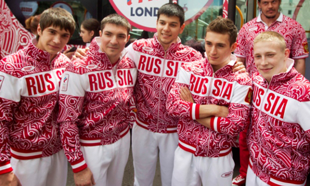 俄罗斯国家队队服奥运会,奥运会俄罗斯队队服