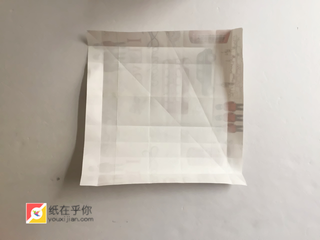 纸在乎你手工折纸：牛奶盒视频图解教程