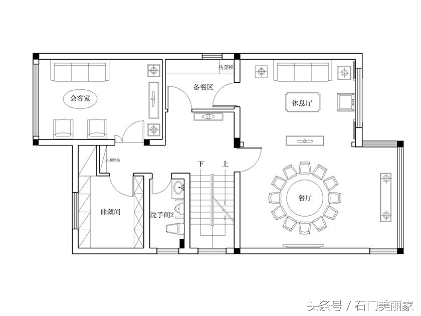石家庄新中式别墅效果图,石家庄上山间别墅二手房