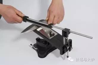 自制超简易菜刀磨刀器,简易磨刀器制作