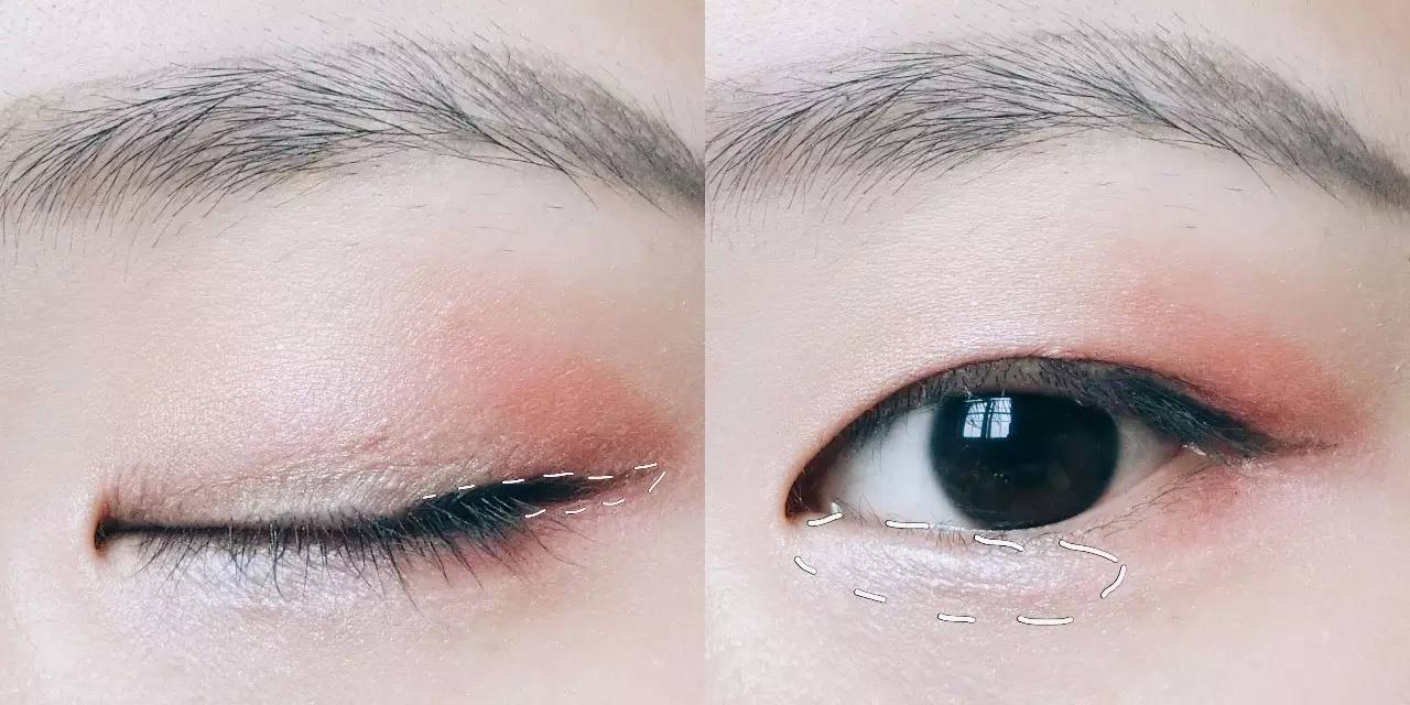 单眼皮画眼影最简单方法,单眼皮合适画眼影吗