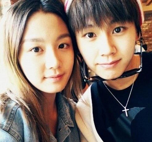 朴灿烈和朴宥拉 (朴灿烈朴宥拉合照)