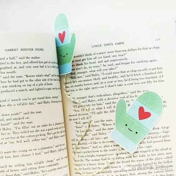 阅读精美小书签,跟读书有关的小书签