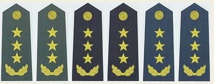 中国人民解放军现行军官军衔分类,解放军军官的军衔与职务