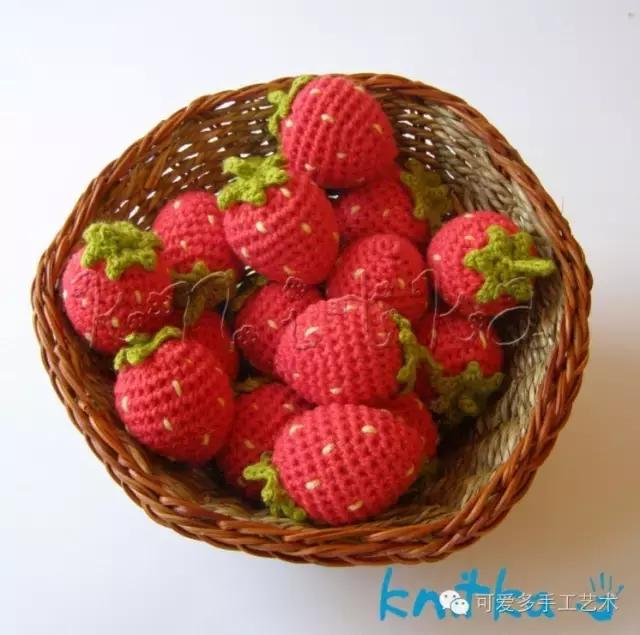 毛线编织蔬菜大全图解,手残党学会的毛线编织小技巧