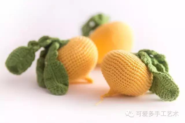 毛线编织蔬菜大全图解,手残党学会的毛线编织小技巧