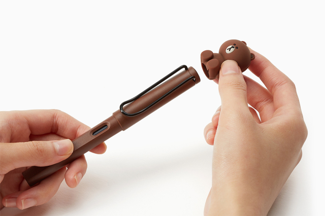 高颜值凌美钢笔,凌美布朗熊钢笔怎么装墨水