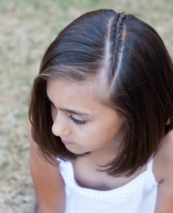 儿童女生短头发辫子编织教学,短头发怎么编织辫子视频