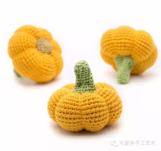 毛线编织蔬菜大全图解,手残党学会的毛线编织小技巧