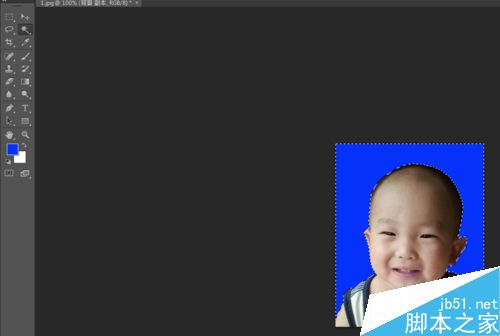 怎么用ps改一寸照片的背景色,ps改一寸照片背景颜色