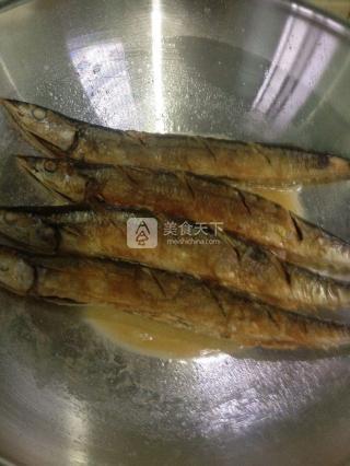 煎秋刀鱼,煎秋刀鱼日式