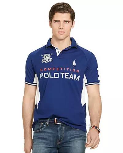 美国polo衫和中国polo衫,保罗polo品牌男装polo衫圆领正品