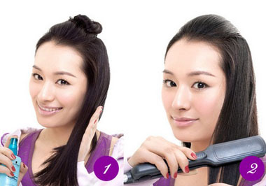 上窄下宽脸合适什么发型马尾辫,合适长脸女生的高马尾发型编发