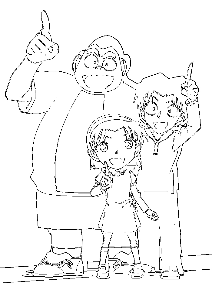 少年侦探团照片,少年侦探团柯南图片