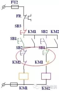 电动机的启停和运动方向的控制,电动机制动控制线路图