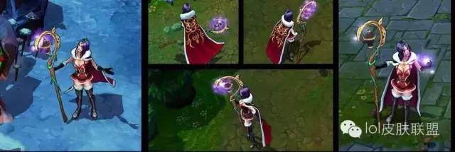 lol手游奥利安娜冰雪节皮肤特效,船长冰雪节皮肤特效