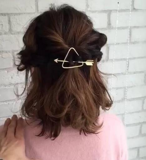 短发妹子必学编发小技巧真正一“箭”倾心！