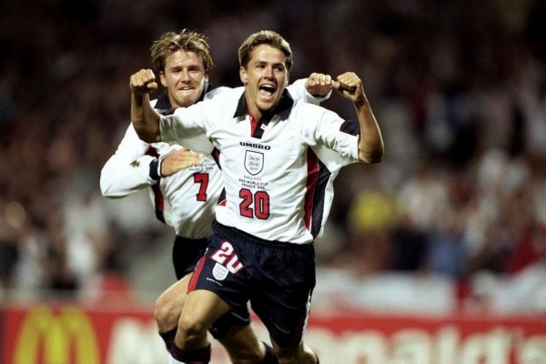 经典回顾：宿敌之战——欧文一战惊天下贝克汉姆首站世界杯