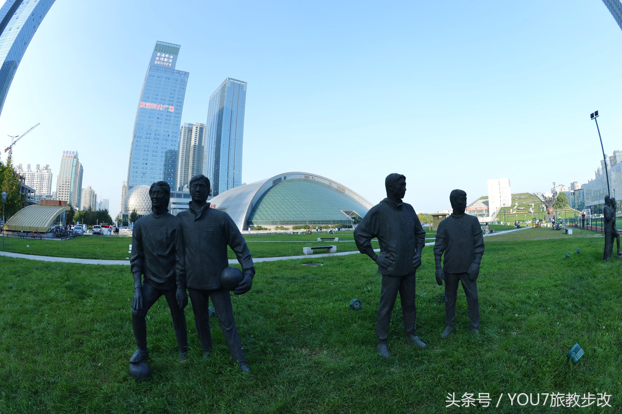 原创‖沈阳：鱼眼拍儿童足球公园