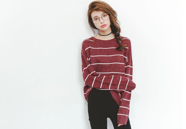 韩国毛衣的特点,韩国东大门高领毛衣