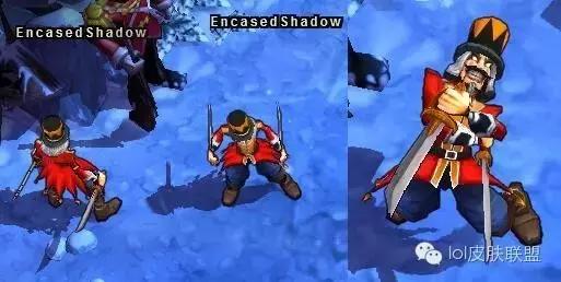 lol手游奥利安娜冰雪节皮肤特效,船长冰雪节皮肤特效