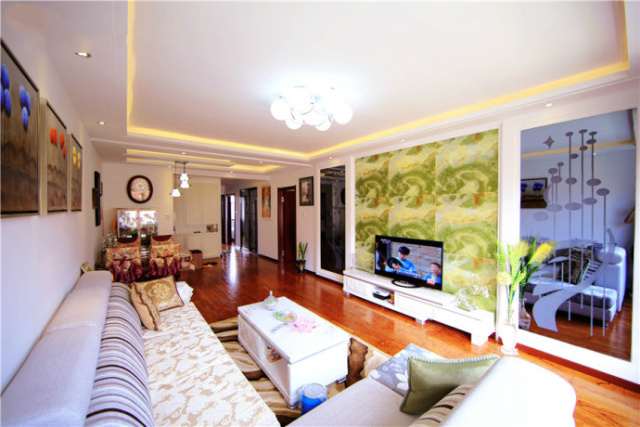 日照城檀悦83平效果图,日照城檀悦复式设计方案