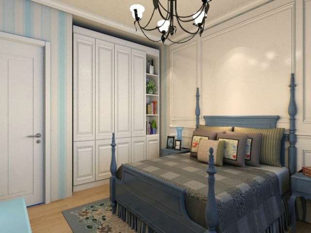 日照城檀悦83平效果图,日照城檀悦复式设计方案