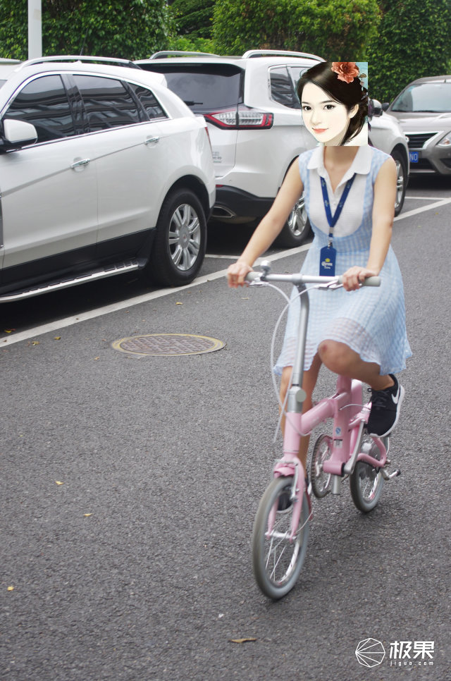 智能折叠电单车,云马mini智能折叠电单车