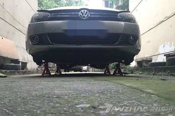 高尔夫6气动避震改装,高尔夫6改装头段声浪