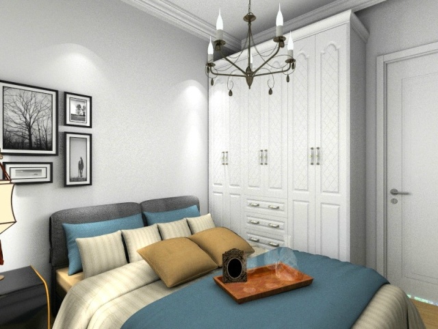 日照城檀悦83平效果图,日照城檀悦复式设计方案