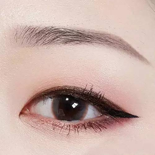 元气妆橘色眼妆,缤纷眼妆get化妆小技巧