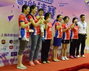 2020年上海市排球联盟比赛,业余排球比赛现场