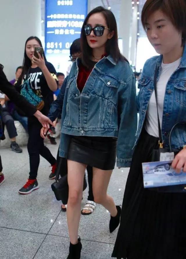 比较潮流好看的牛仔外套,牛仔外套时髦