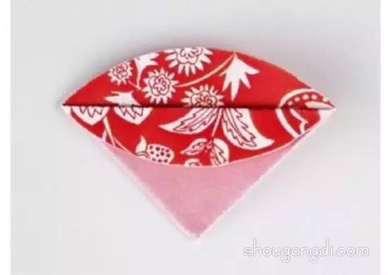 花朵贺卡的制作方法手工折纸花贺卡DIY步骤